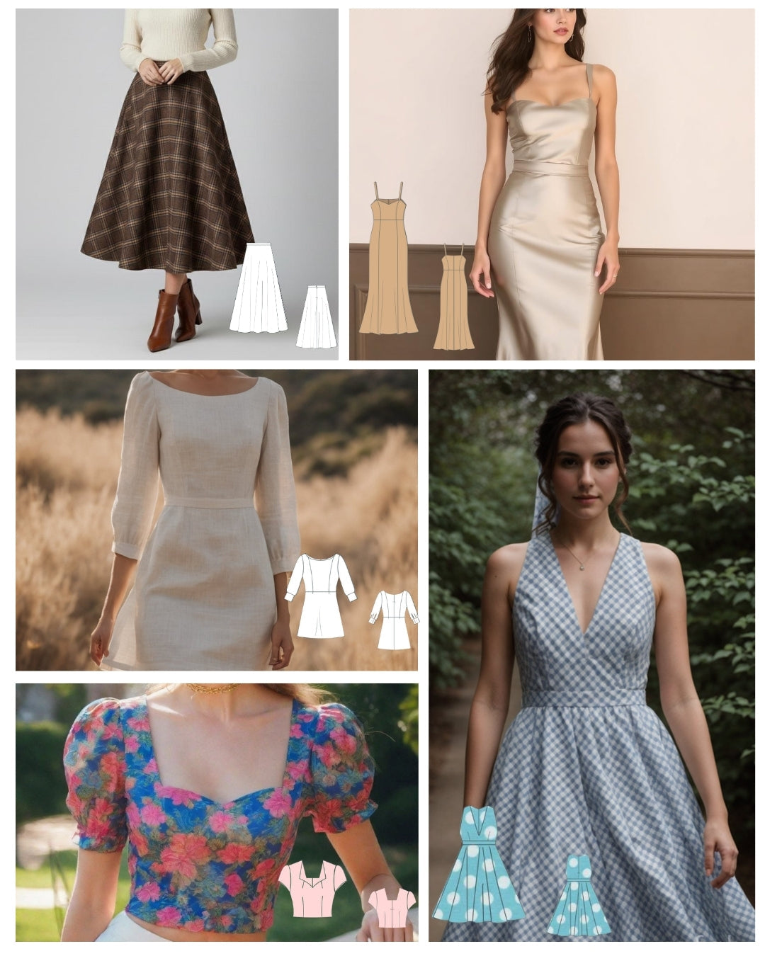 The Timeless Classics Collection: 20 PDF Sewing Patterns