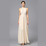 Halter Neck Maxi Dress Sewing Pattern: Tulle Chiffon Sundress (XS-4XL) (Digital Download)